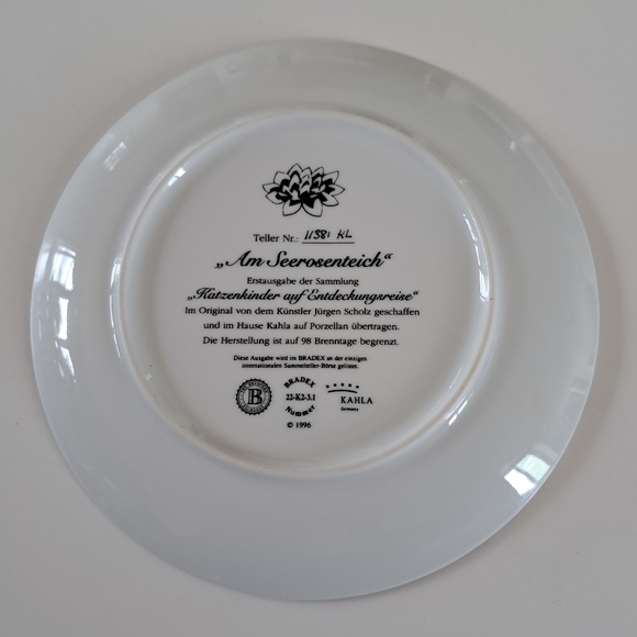 Plate with cute kittens - Picture 7 of 8